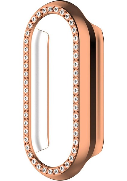 Xiaomi Mi Band 8/mi Band 9 Uyumlu Zarif Taşlı Kasa Koruyucu