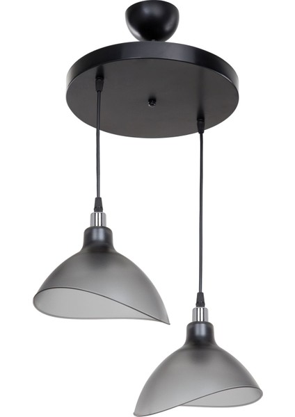 Füme Sarkıt Avize, Çok Amaçlı, 22x60 cm, Plastik Malzeme, 1 Ampüllü, Modern Tasarım fırsatları