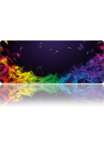 Razer 4 Oyuncu Mouse Pad 90X40 cm Kaymaz Dikişli