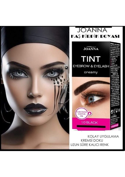 Kına Saç Boyası 1 Kutu + Joanna Kaş Kirpik Boyası 1 Kutu fırsatları