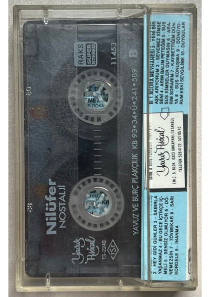 Nilüfer – Nostalji Kaset