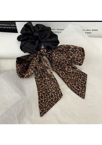 Büyük Boy Saten Fiyonk Leopar Kadın Toka fiyatları