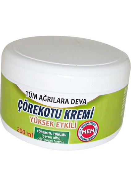 Çörek Otu Kremi Green Box 200 ml