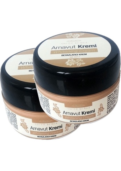 Cilt Beyazlatıcı Arnavut Kremi 50 ml Ölçeğinde x 2 Adet