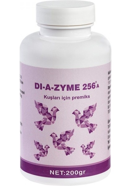 Dı-A-Zyme 256 Avian 200 gr (Kuşlar Için)