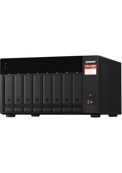 TS-873A-16GB Ryzen V1500B 16GB Ram- 8-Diskli Nas Server (Disksiz)
