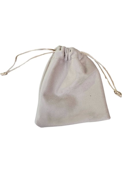 Soft Tay Tüyü Kese Krem 25 Adet 12X13 cm Takı, Altın Kesesi (Ipli & Büzgülü) indirimleri