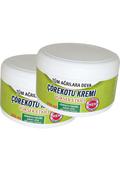 Çörek Otu Kremi Green Box 200 ml Ölçeğinde x 2 Adet
