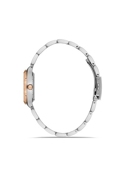 Quartz Çelik Rose/gri Lacivert Kadran 32 mm Kadın Kol Saati modelleri