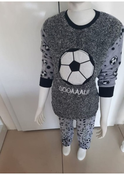 Erkek Çocuk Polar Pijama Takımı