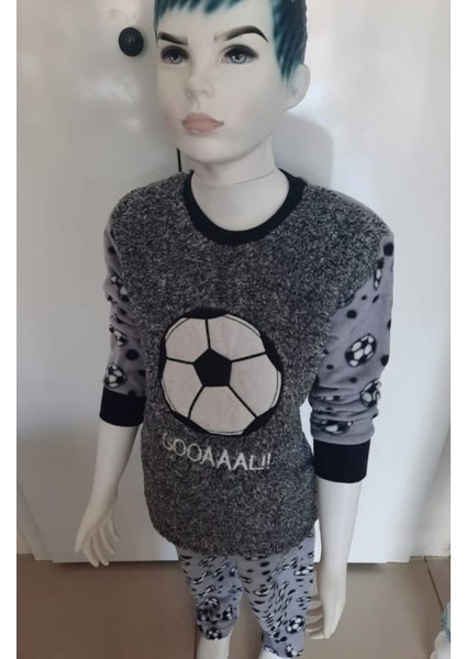 Erkek Çocuk Polar Pijama Takımı