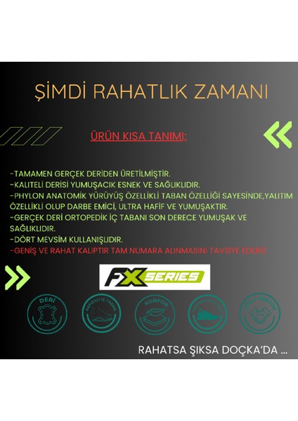 Kadın Tam Ortopedik Deri Günlük Anne Ayakkabısı F24/CM25109Y indirimleri