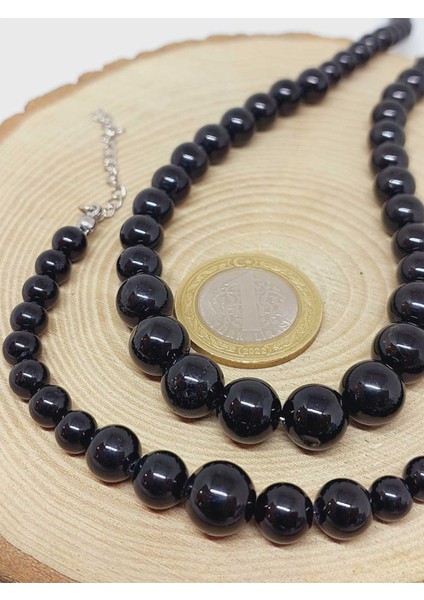 Galaksi Serisi Shungite (Şungit) Taşı Kolye & Bileklik Seti fırsatları