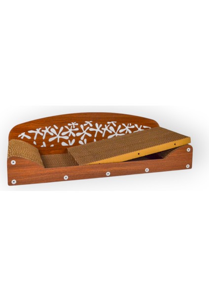 Karton Kedi Tırmalama Geniş Koltuk 68X20X25 cm fiyatları