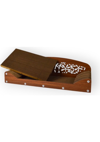 Karton Kedi Tırmalama Geniş Koltuk 68X20X25 cm fırsatları