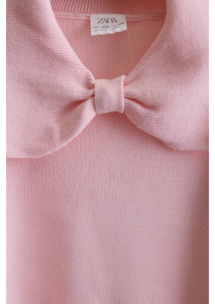 Kız Yaka Fiyonklu Triko Takım fiyatları