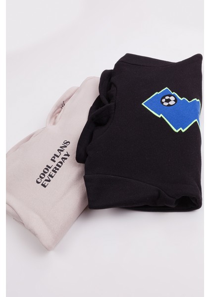 Erkek Çocuk 2'li Paket Basic Sweatshirt