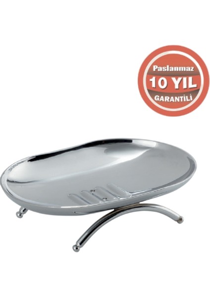 Paslanmaz Pirinç Bella Cansu Set Üstü Sabunluk Krom modelleri