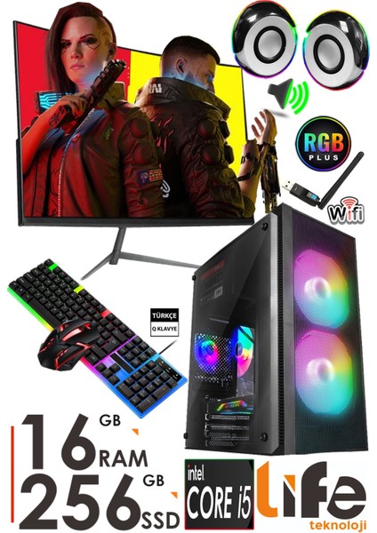 MR199 I5-2400 16GB 256GB SSD 19'' Fhd Masaüstü Bilgisayar