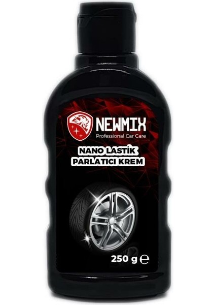 Lastik Parlatıcı Nano KREM-250 Gr.