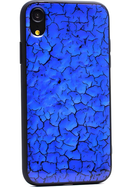 iPhone Xr Mermer Desenli Pane Kılıf