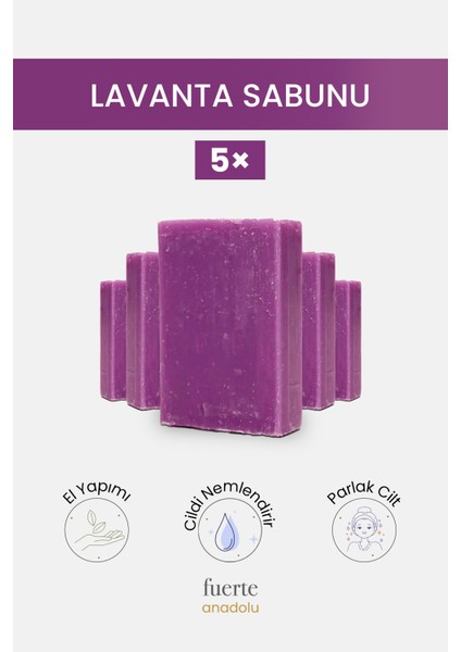 Lavanta Sabunu (lı Paket) 5 Adet