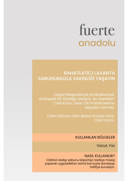 Lavanta Sabunu (lı Paket) 5 Adet