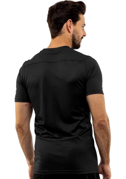 Dry Park Vıı Jsy Erkek Siyah Tişört (Polyester)