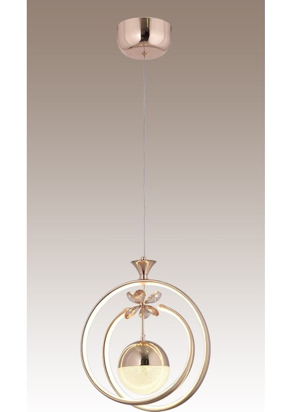 3 Renkli Led Kristal Avize, Şık ve Parlak, 30x98 cm, Alüminyum Malzeme fiyatları