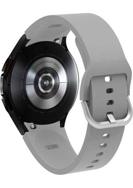 Samsung Galaxy Watch 4 Classic 44 ve 46MM Krd-50 Yumuşak ve Soft Yüzey Tasarımlı 20MM Silikon Kordon fiyatları