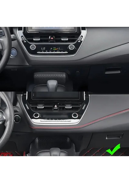 Araç Içi Beyaz Dikişli Dekoratif Kendinden Yapışkanlı Suni Deri Trim Şerit fiyatları