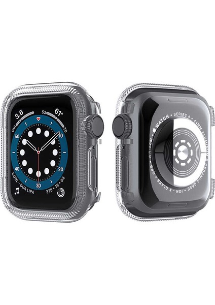 Apple Watch 40MM - Kasa ve Ekran Koruyucu Apple Watch Gard 03 - Renksiz