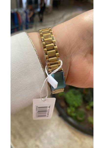 Quartz Çelik Altın Rengi Yeşil Kadran 28 mm Kadın Kol Saati fırsatları