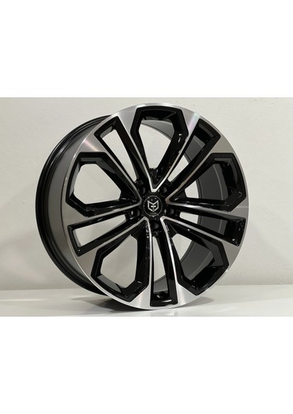 -7988 9.5*21 5*112 ET32 66.45 Black Machıned Xl