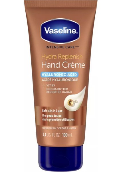 Intensıve Care Hydra Replenish Hyaluronik Asit ve Kakao Yağı ile El Kremi 100ml