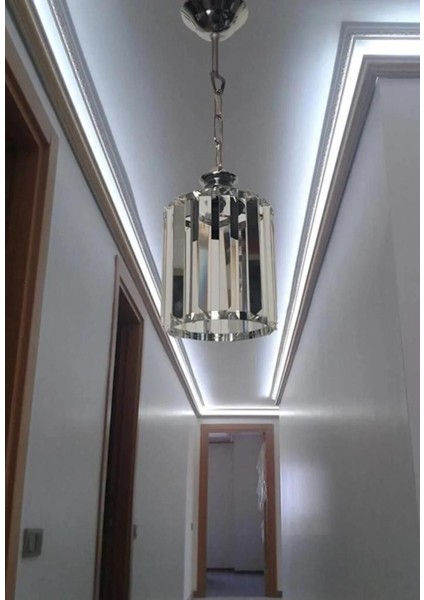 Tekno Trust Tekli Y-15 Kristal Taşlı Top Tes. Elmas Avize