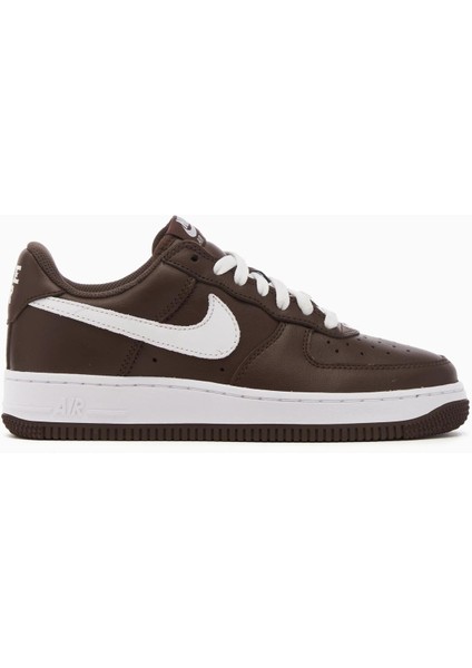 Air Force 1 Low Retro Hakiki Deri Erkek Kahverengi Günlük Spor Ayakkabı