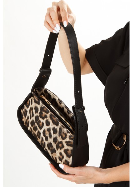 Kadın Leoapar Tiger Süet Baget Omuz Çantası newpolo270 indirimleri