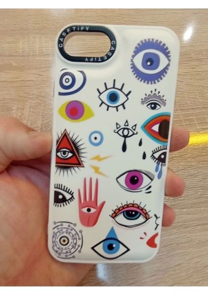iPhone 7 iPhone 8 iPhone Se 2020 Özel Baskılı Içi Kadife Lansman Kılıf