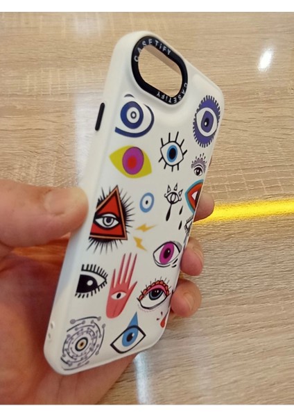 iPhone 7 iPhone 8 iPhone Se 2020 Özel Baskılı Içi Kadife Lansman Kılıf