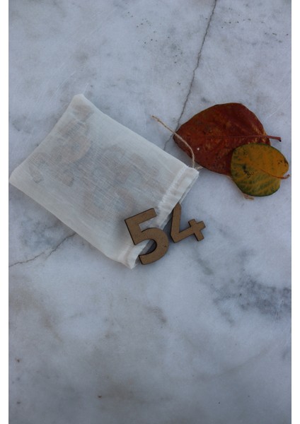 Ahşap Sayılar Seti + Kese Hediyemizdir