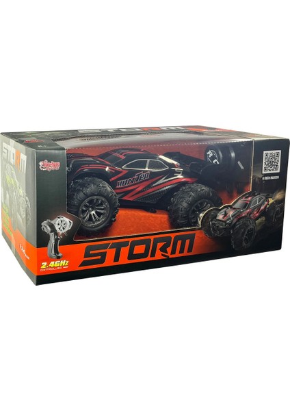 Kumandalı 2.4ghz Şarjlı 1:24 Storm Off Road Işıklı