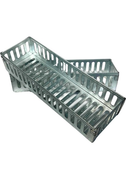 Barbekü Kömür Sepeti 2'li Set (Ateş Tavası)