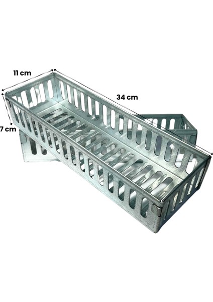 Barbekü Kömür Sepeti 2'li Set (Ateş Tavası) fiyatları