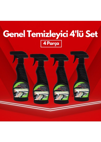 Autoclinic Genel Temizleyici 4'lü Set