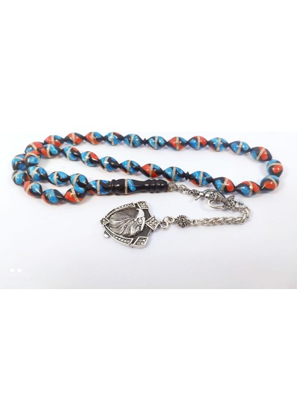 Hakan Kaya Usta Eseri Iri Boy 2 Kat Cilalı Mineli ve Gümüş Sarmal Kuka Sertifikalı 6335