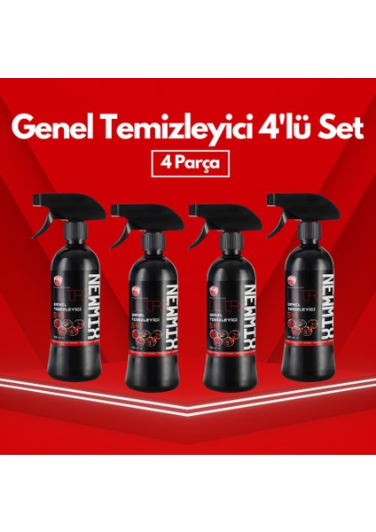 Genel Temizleyici 4'lü Set