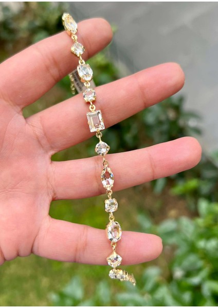 Swarovski Taşlı Suyolu Bileklik modelleri