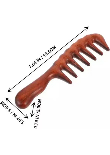 Ahşap Sandal Ağacı Gugu Masaj Yüz Masaj Gua Sha Saç Tarağı Model 6 fiyatları