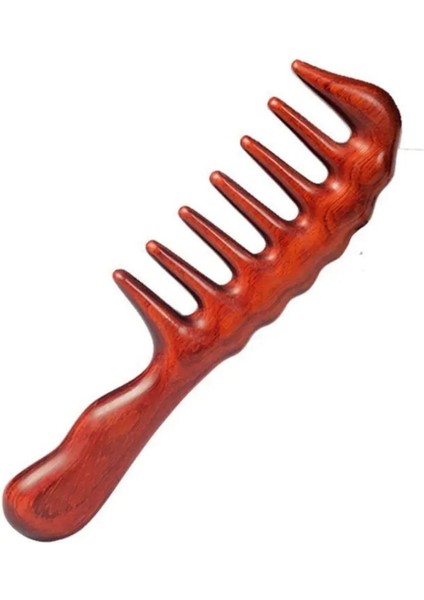 Ahşap Sandal Ağacı Gugu Masaj Yüz Masaj Gua Sha Saç Tarağı Model 6 modelleri